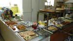 Фото аппетитных и сытных вкусняшек в кафе столовой базы отдыха Белый Парус в кирилловке